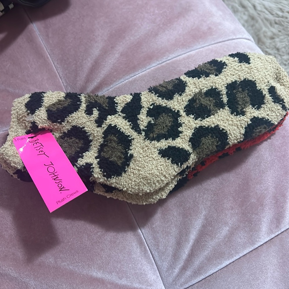 3 pack Fuzzy Socks